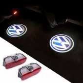 Volkswagen Passat B6 için Kapı Altı Hayalet Logo Orjinal Lazer LED thumbnail 2
