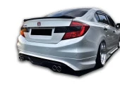 Honda Civic Fb7 için (2012-2016) Anatomik (Yarasa) Spoiler (Plastik) - 1