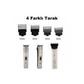 RGV At 128 Güçlü Motor Saç Sakal Ense Tıraş Makinesi Kuaförlerin Tercihi - 2