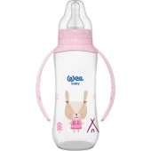 Wee Baby Klasik Kulplu Pp Biberon PEMBE 270ML (6 -18 AY) - 1