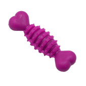 Zampa Plastik Dikenli Halter Kemik Köpek Oyuncağı Large 19 x 7 cm - 1
