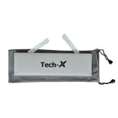 Tech-X Win/iOS/Android Uyumlu Katlanabilir Bluetooth Klavye Telefon Tutucu Kılıf Hediyeli - 8