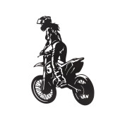 Torque-MX Dekoratif Metal Motosiklet Dekoru WA6 - 2