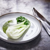 4 Adet Tatlı Tabağı Seti MeridyenDukkan Gri Renk 20 cm 4 Adet Gladelig Göz Alıcı Modern thumbnail 3