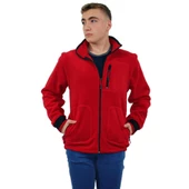 Persmont ÇPM03 Kırmızı Çıkma Kol Polar Mont  XL - 1