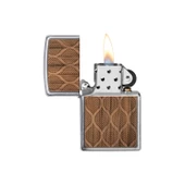 Zippo Çakmak 49708 Woodchuck Usa Walnut Leaves - 4