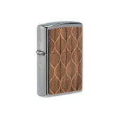 Zippo Çakmak 49708 Woodchuck Usa Walnut Leaves - 1