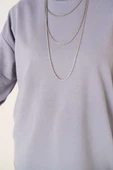 İki İplik Düz Tunik Kayrak Grisi thumbnail 4