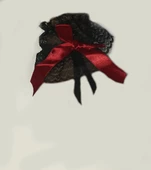 ASM1289YKadın Siyah Dantel El Bilekliği Gelinlik Aksesuarı - 5