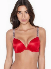 Victorias Secret Very Sexy Shine Strap Dolgulu Sütyen - 1