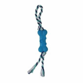 Zampa İpli Kemik Köpek Oyuncağı, 25cm - 1