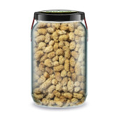 Beyaz Dut Kurusu Bi Kavanoz 660 cc. Cam Kavanozda Katkısız Dut Kurusu Pure Dried White Mulberry - 1