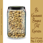 Beyaz Dut Kurusu Bi Kavanoz 660 cc. Cam Kavanozda Katkısız Dut Kurusu Pure Dried White Mulberry - 3