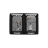 Zippo Çakmak 28987 Iron Stone Couple - 1