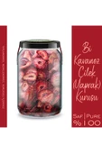 Çilek Kurusu Yaprak Çilek Bi Kavanoz 660 cc. Cam Kavanozda Katkısız Kurutulmuş Yaprak Çilek Cipsi - 3