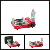 Uyguna-Yakala Ck-506 Kırmızı Tekli Çatalı Mini Portatif Ocak Orcamp-YKT.170 thumbnail 1