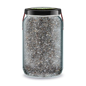 Chia Tohumu Bi Kavanoz 660 cc. Cam Kavanozda Katkısız Çiya Tohum Pure Chia Seeds - 1