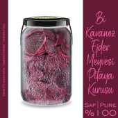 Ejder Meyvesi Kurusu Bi Kavanoz 660 cc. Cam Kavanozda Katkısız Pitaya Pure Dried Red Dragon Fruit - 3