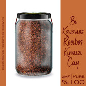 Kırmızı Çay Rooibos Bi Kavanoz 660 cc. Cam Kavanozda Saf Katkısız Rooibos Roibos Roybos Pure Red Tea - 3