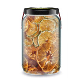Mandalin Kurusu Bi Kavanoz 660 cc. Cam Kavanozda Saf Katkısız Kuru Mandalina Cipsi Dried Tangerine - 1