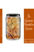 Mandalin Kurusu Bi Kavanoz 660 cc. Cam Kavanozda Saf Katkısız Kuru Mandalina Cipsi Dried Tangerine thumbnail 3