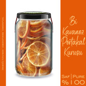 Portakal Kurusu Bi Kavanoz 660 cc. Cam Kavanozda Saf Katkısız Kuru Portakal Cipsi Dried Orange - 3