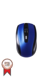 Torima TM-08 Kablosuz Yan Tuşlu Mavi Optik Mouse - 1