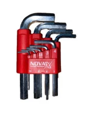 Novax Hex Alyan Anahtar Kısa 9lu Set - 1
