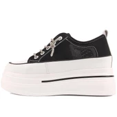 Kadın Yüksek Taban Transparan Bayez Sneakers - 11