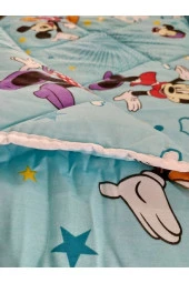 Çocuklara Özel Baskılı Tek Kişilik Silikon Yorgan - 3