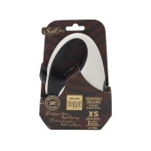 Doggie Soft Serisi Otomatik Uzatma Tasması XS 12kg 3mt Beyaz - 1