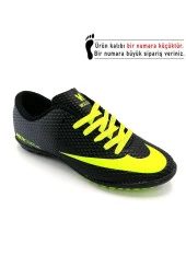 Walked 401 Siyah Sarı Futbol Halısaha Ayakkabısı 31-35 - 3