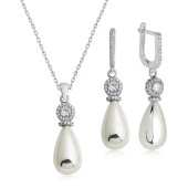 Gümüş Damla İnci Kadın Set thumbnail 4