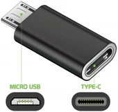 Elektronikucuz Type-C Micro USB Çevirici Typec Micro USB Dönüştürücü Typec Dişi Micro USB Erkek Çevirici Type-c Dişi Micro USB Erkek Çevirici Type-C to Micro Usb - 1