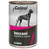 Golosi Kuzu Ve Sığır Etli Köpek Konserve Maması 400 Gr - 1
