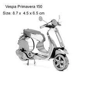 VESPA PRİMAVERA SCOOTER 3D Metal Maket Bulmaca Puzzle modeli kitleri DIY 14+ Yaş 52+ parça - 2
