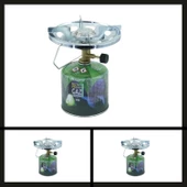 Uyguna-Yakala + 450 Gr Kartuş K-500-450 Vidalı Kamp Ocağı-YKT.126 thumbnail 1