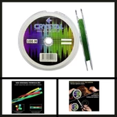Uyguna-Yakala 0.18 Mm 100 Mt Crystal Hdpe Nano İpek Misina 4 Kat-PO.140 - 1