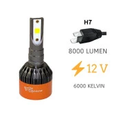 LED Far Ampulü için Beyaz 48W 12V 8000Lm H7 / Laam90 thumbnail 2