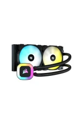 CORSAIR H100 RGB 240mm Intel-AMD Uyumlu İşlemci Sıvı Soğutucu (CW-9060053-WW) - 1