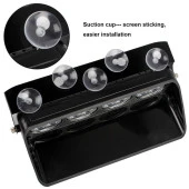 Cam İçi Çakar için Lamba Uzaktan Kumandalı 16 LED 24W 12V Kırmızı-Mavi / Lapa520 thumbnail 2