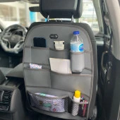 Koltuk Arkası Organizer(Deri)-Gri / Syesy95 thumbnail 1