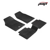 Pufi Bubble Uyumlu Şaft Üstü Paspas Hatchback (Siyah) / Tepay31S - 1