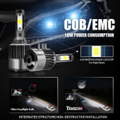 LED Far Ampulü için 3570 Chip 72W 11.000Lm Canbus 12-24V / Laam560-3 - 3