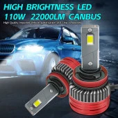 LED Far Ampulü için Canbus 110W 22000Lm H11 12-30V / Laam923 - 3