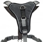 Trixie Köpek Premium Göğüs Tasması, XS:33-42cm/10mm, Gri thumbnail 2