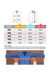 Büyük Beden Erkek Gömlek Kısa Kol Mor thumbnail 4