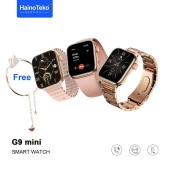 Haino Teko G9 Mini Amoled Ekran Akıllı Saat Bileklik Hediyeli Gold Rose - 3