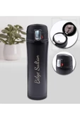 KİŞİYE ÖZEL KİLİT SİSTEMLİ PASLANMAZ ÇELİK MUG TERMOS 450 ML  SIZDIRMAZ - 1