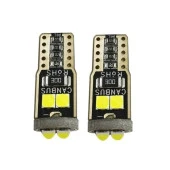 Dekoratif LED Ampul için T10-6Smd 3030 Canbus 12V Çift Beyaz / Laam865 thumbnail 1